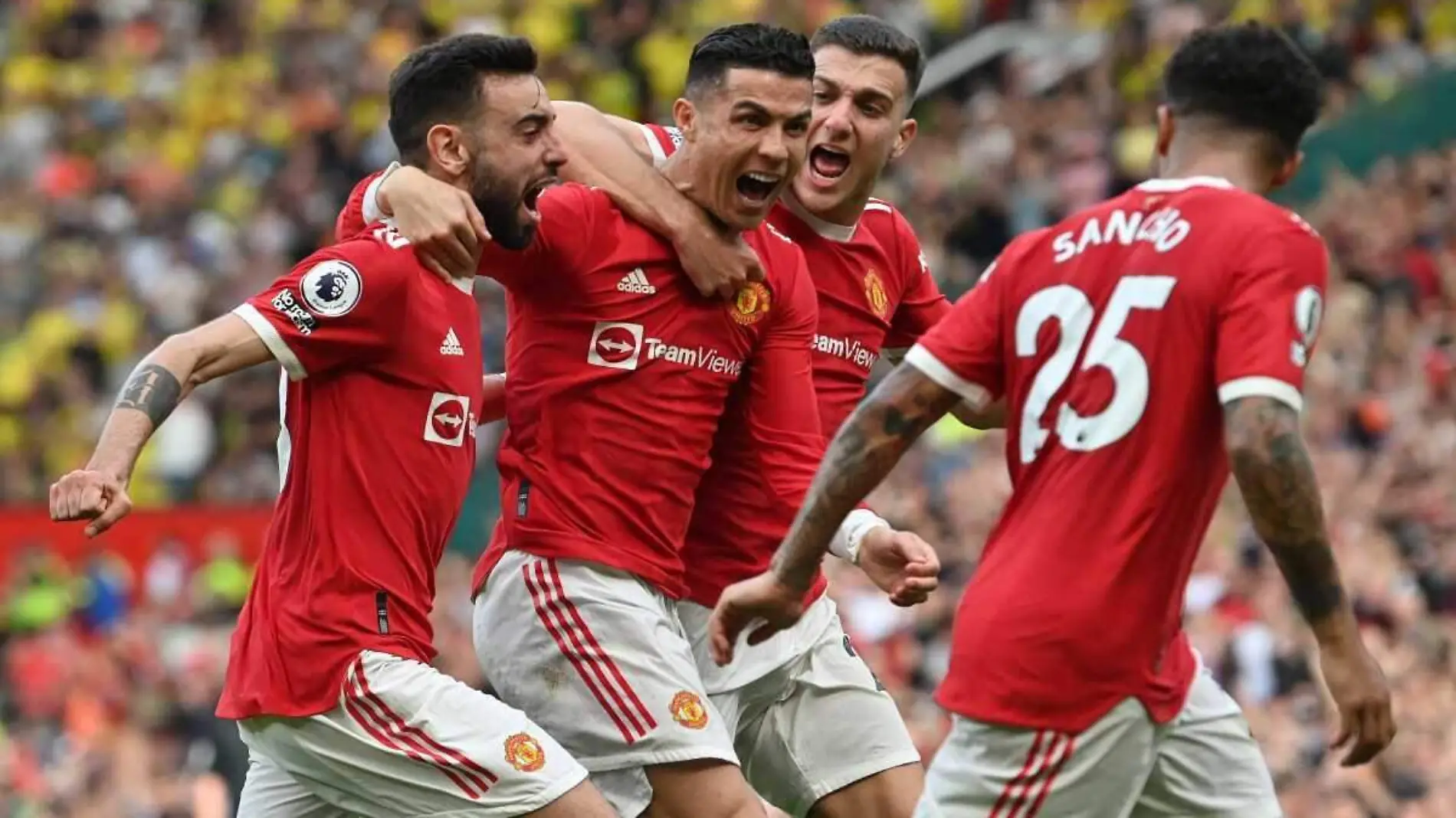 Cristiano Ronaldo mete hat trick en victoria de Manchester United